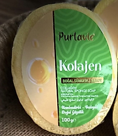 Kendinden Süngerli Kolojenli Sabun