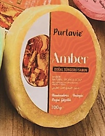 Kendinden Sungerli Amber Sabunu